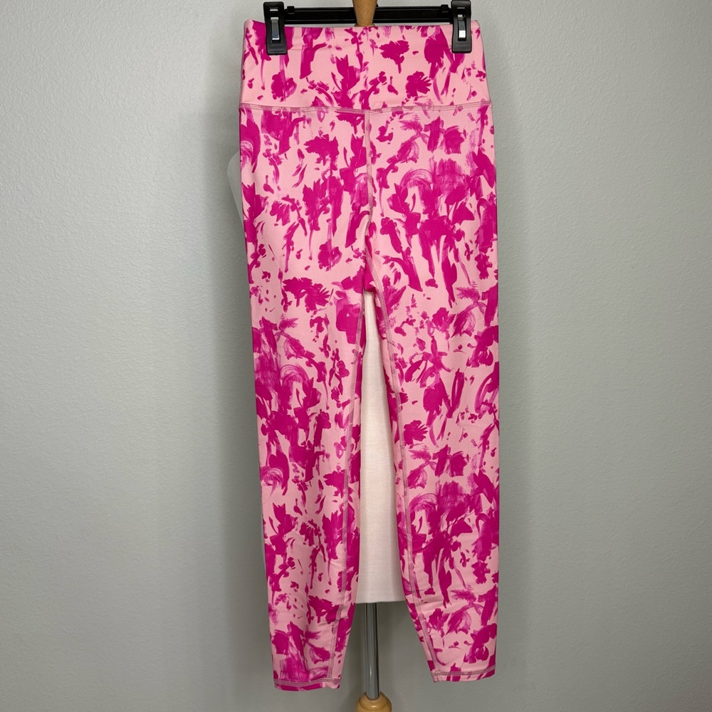 AJE. Athletica Two Tone Pink 7/8 Leggings